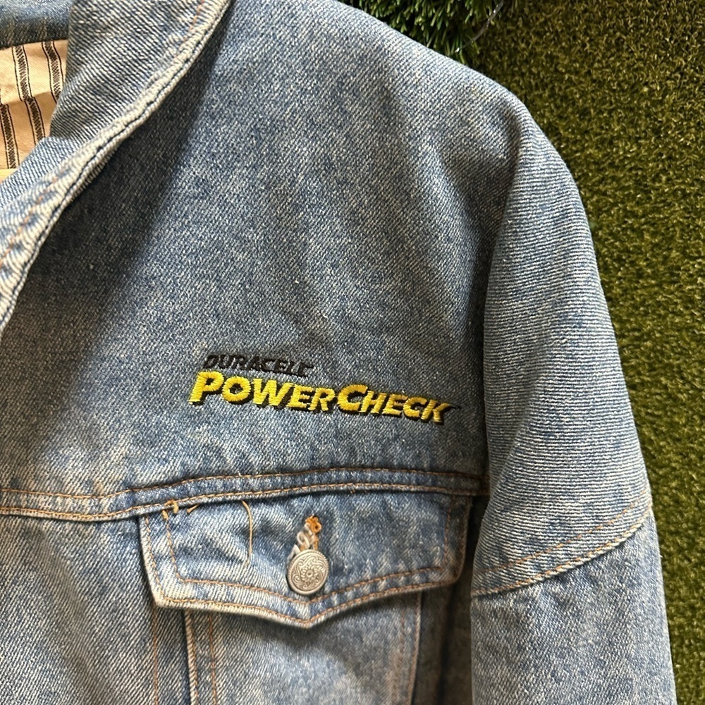 Vintage Duracell Powercell Denim Jacket Size XL - Picture 4 of 10